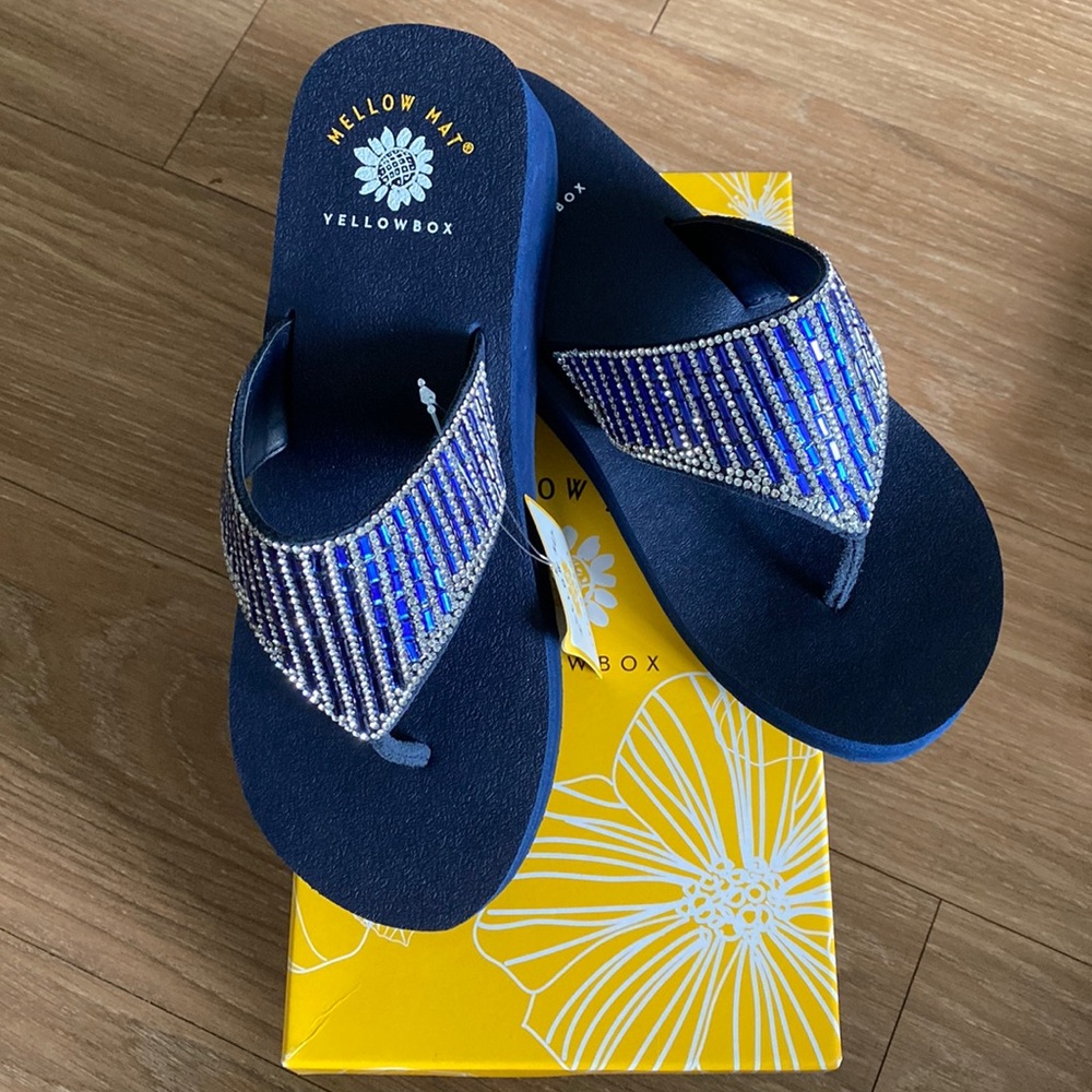 NWT Yellowbox Mellow Mat Sandals 💎💎
